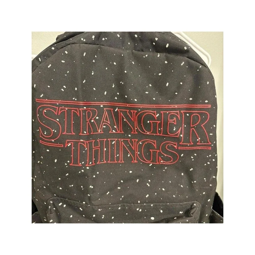 Rare loungefly Black and red Stranger Things backpack